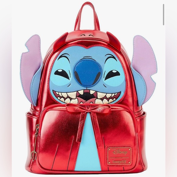 Stitch Devil Cosplay Mini Backpack - Picture 7 of 9